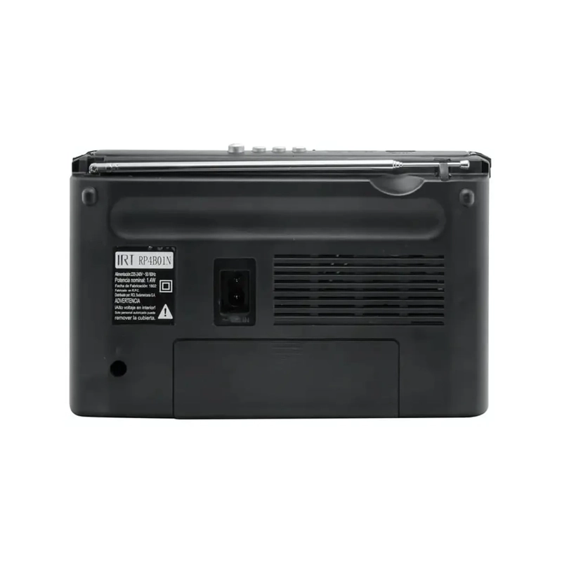 RADIO IRT BLUETOOTH FM AM 4 BANDAS MSD BATERIA RECARGABLE - 3