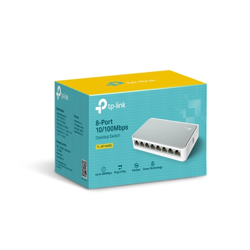 SWITCH DE SOBREMESA CON 8 PUERTOS A 10 100 MBPS - 2