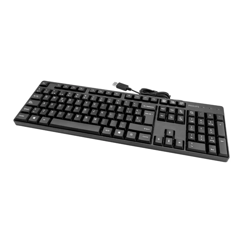 TECLADO PHILIPS ALAMBRICO SPK6254 - 2