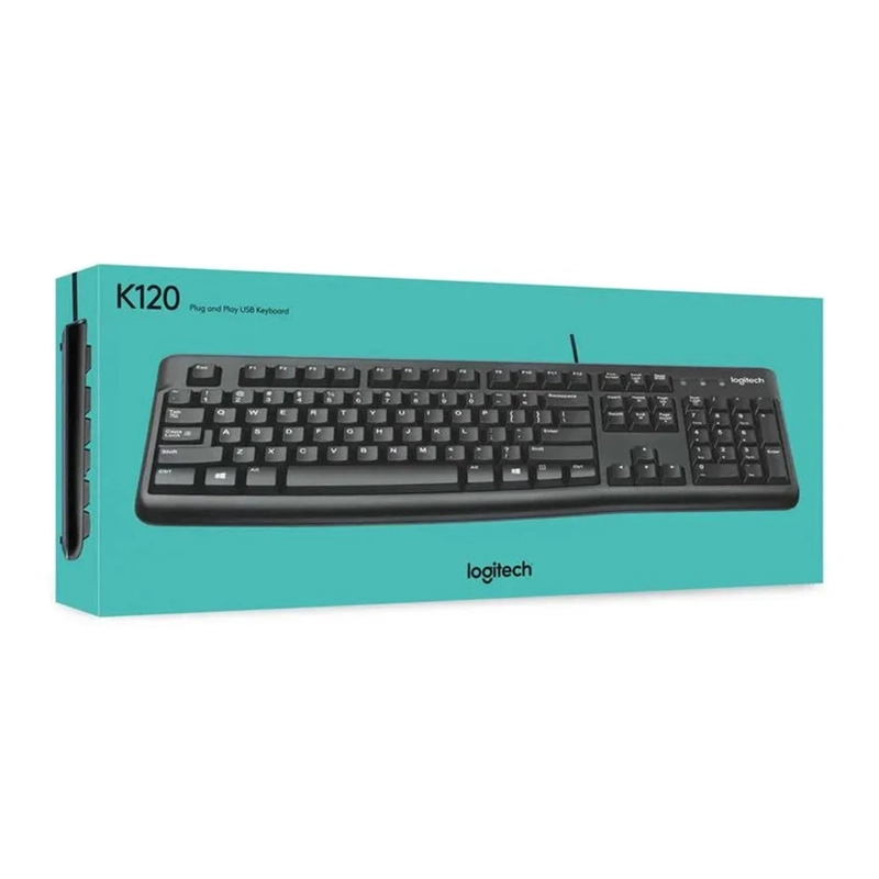 TECLADO ALAMBRICO LOGITECH K120 USB - 2