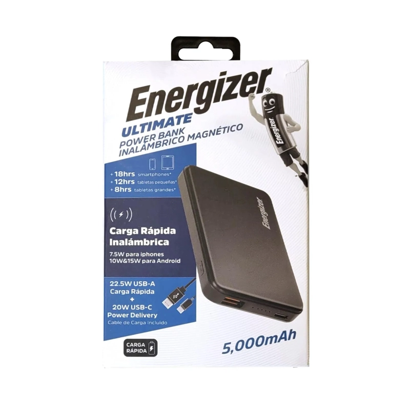 CARGADOR PORTATIL ENERGIZER MAGSAFE 5000MAH - 3