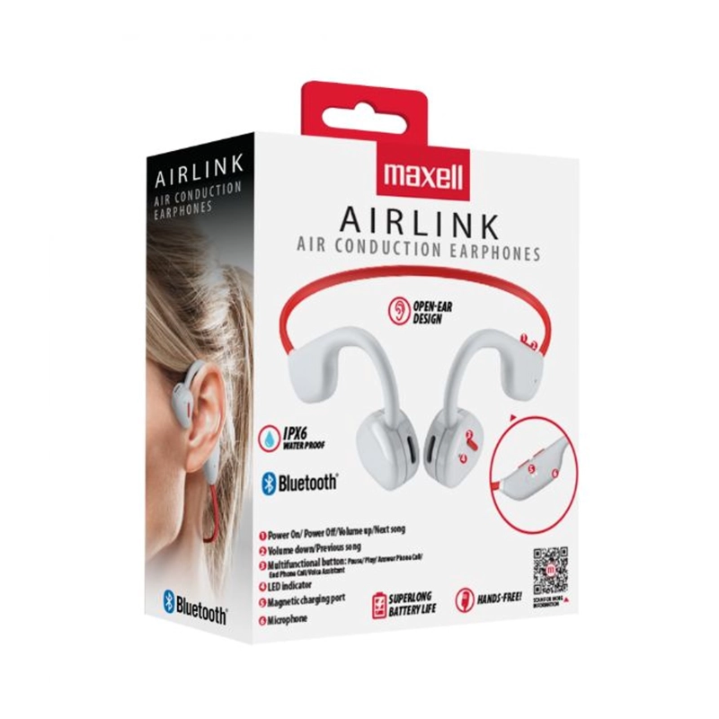 AUDIFONOS INALAMBRICOS DEPORTIVOS MAXELL AIRLINK - 2