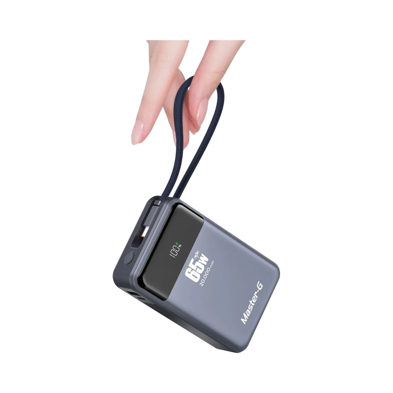 POWER BANK PORTATIL MASTER G 20000MAH 65W - 3