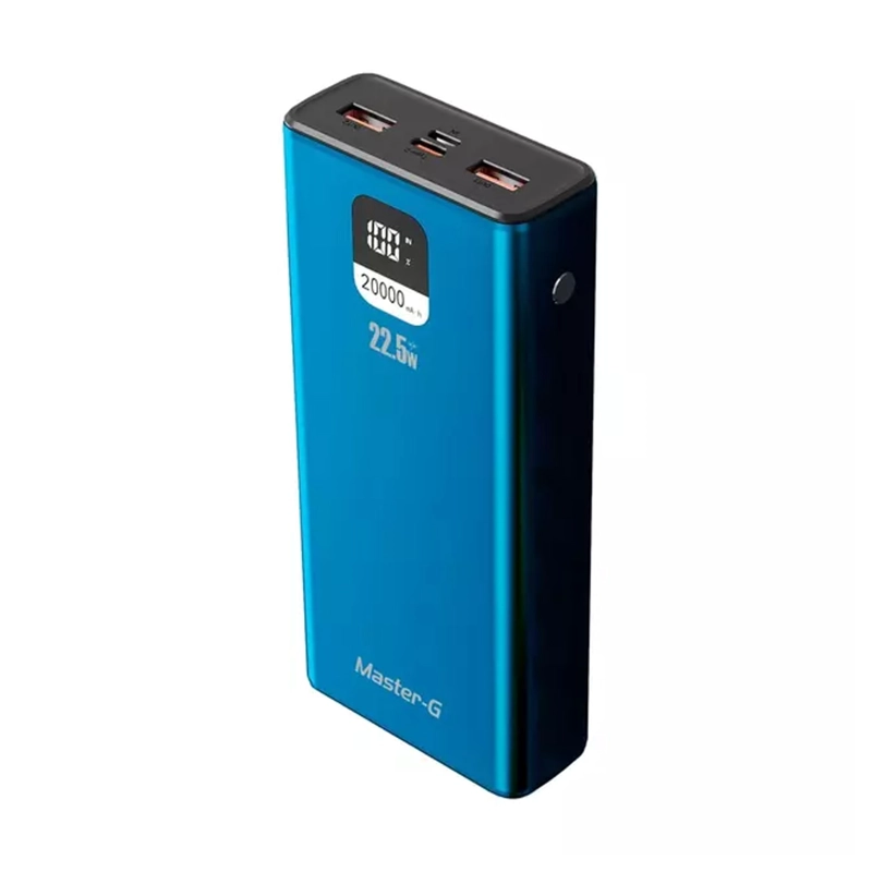 POWER BANK CARGADOR PORTATIL 20000MAH MASTER G - 4