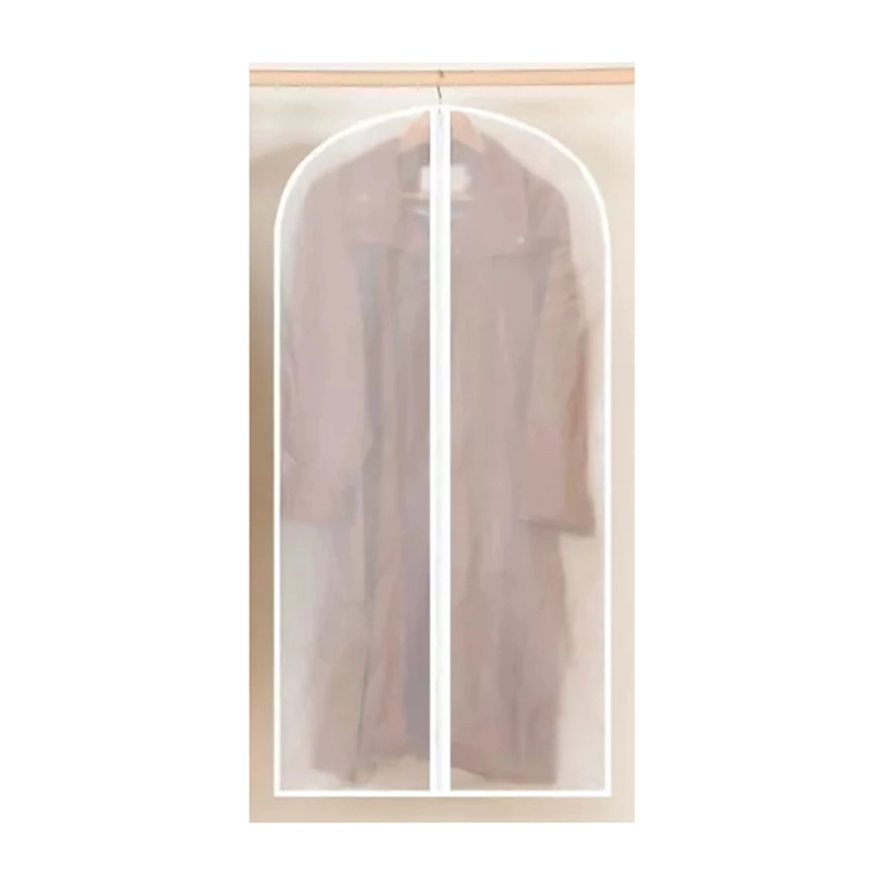 5 BOLSAS TRANSPARENTES CUBRE TRAJES COLGAR CLOSET ROPA - 1