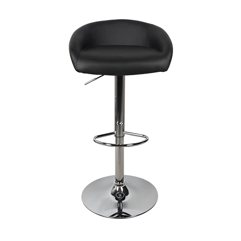 SILLA PISO BAR TABURETE CON RESPALDO ALTURA REGULABLE - 3
