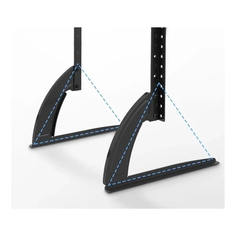 SOPORTE UNIVERSAL BASE STAND DE TV MOVIL 32 A 65 - 4