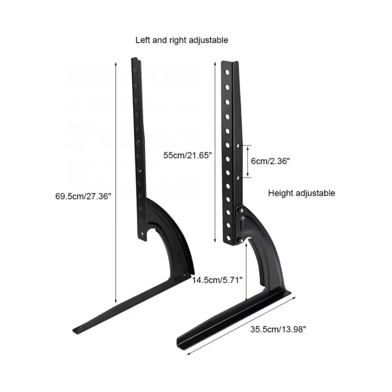 SOPORTE UNIVERSAL BASE STAND DE TV MOVIL 32 A 65 - 7