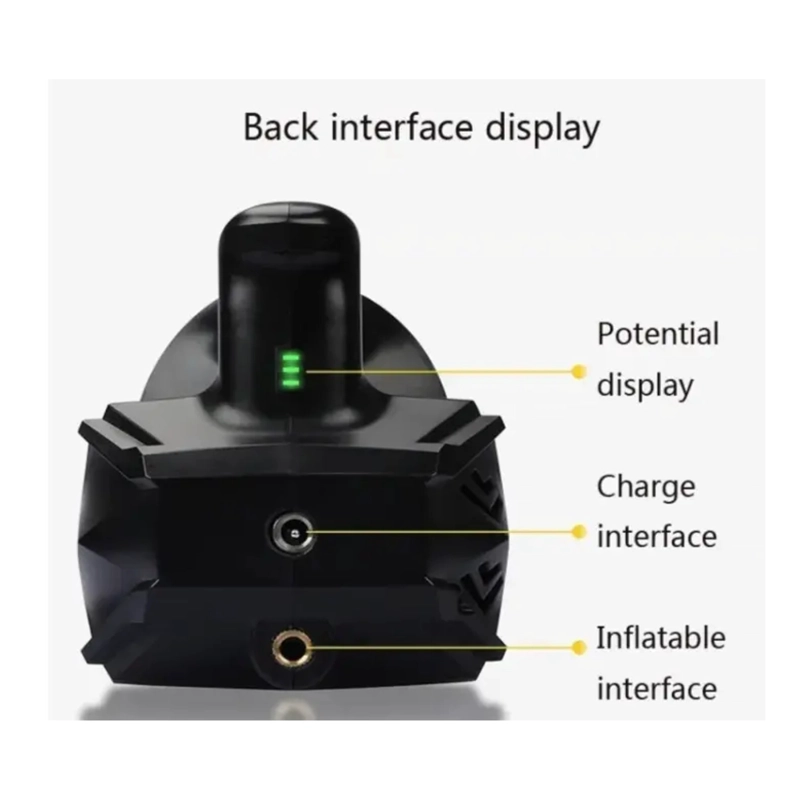 ASPIRADORA AUTOMOVIL 12V 100W COMPRESOR INFLADOR LED 4 EN 1 - 3