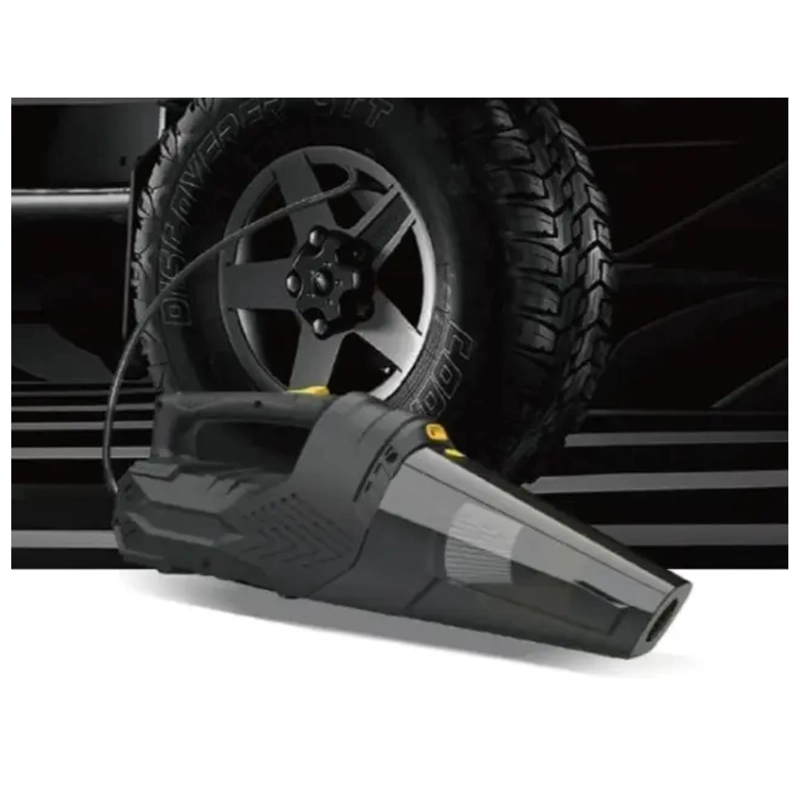 ASPIRADORA AUTOMOVIL 12V 100W COMPRESOR INFLADOR LED 4 EN 1 - 5