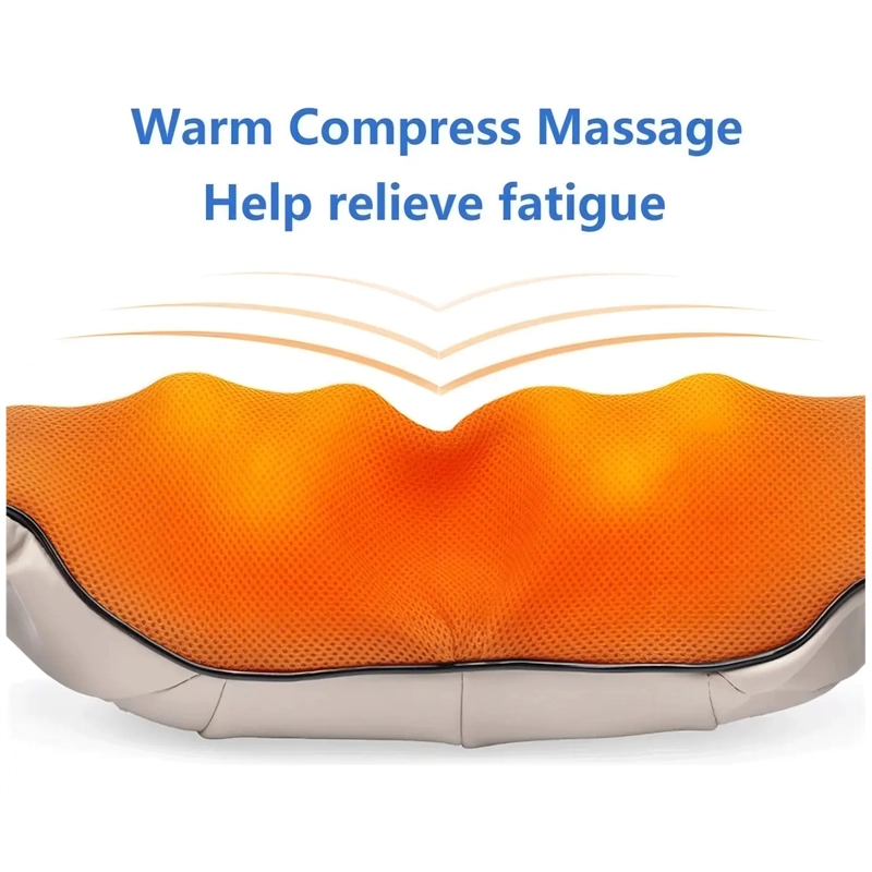 MASAJEADOR ELE CTRICO LUMBAR Y CERVICAL CON CALOR E INTENSIDAD AJUSTABLE - 6