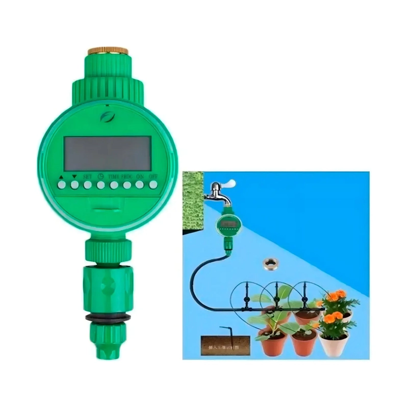 TEMPORIZADOR RIEGO AUTOMATICO TIMER DIGITAL LCD PROGRAMADOR - 3