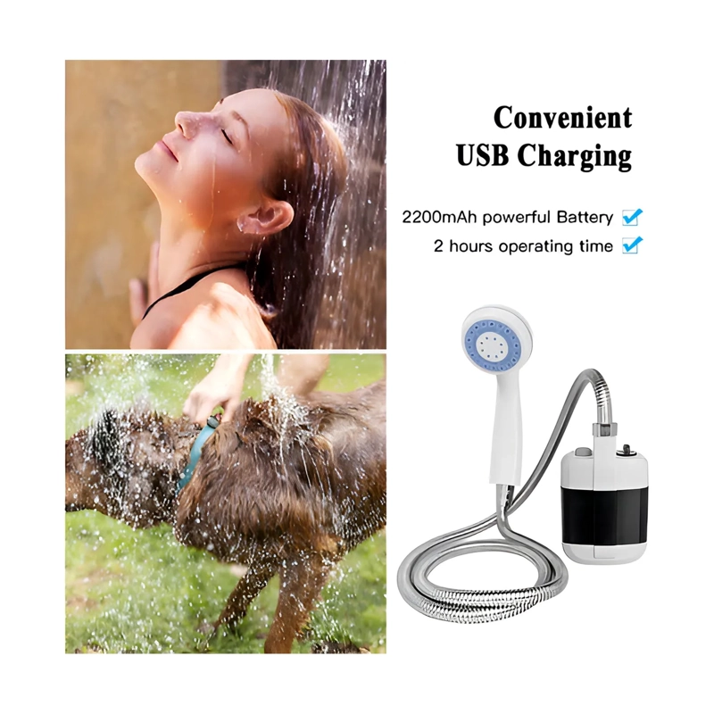 DUCHA RECARGABLE PARA EXTERIORES - 3