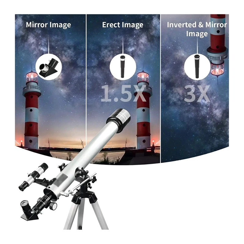 TELESCOPIO ASTRONOMICO PROFESIONAL F70060 EDUCATIVO ULTRA HD - 2