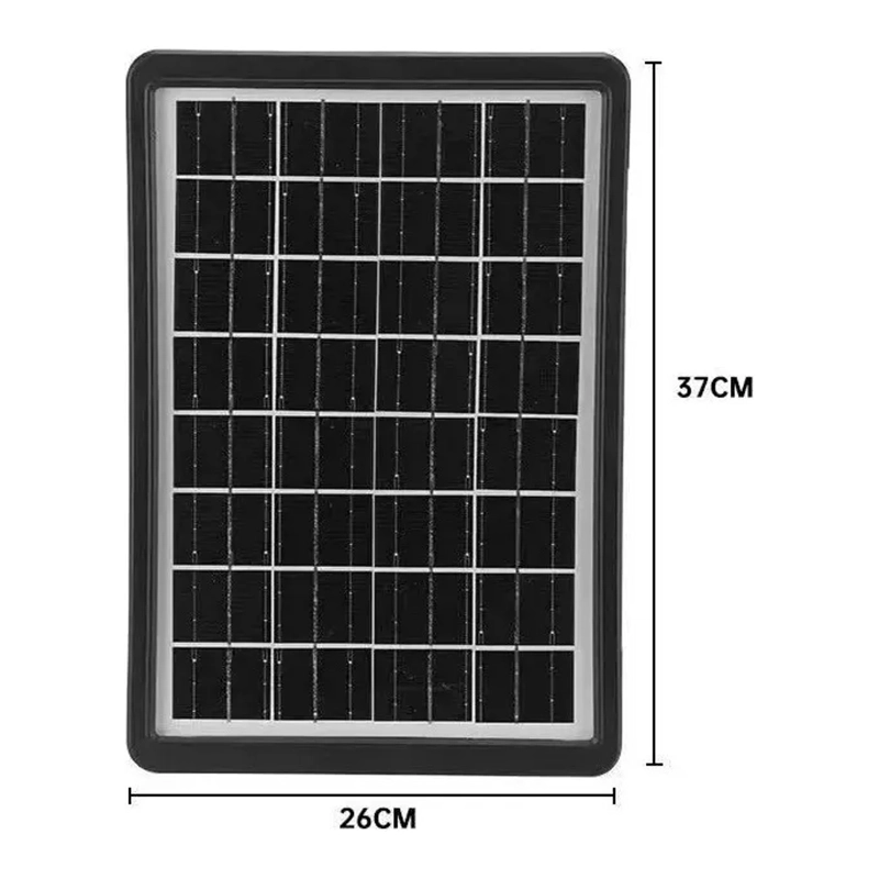 PANEL SOLAR EMERGENCIA CAMPING CARGADOR 15W ENERGIA - 2