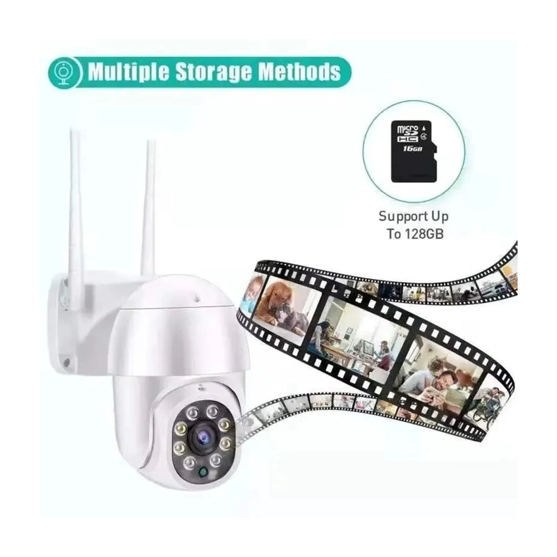 SMART CAMARA IP WIFI ALARMA EXTERIOR ANTI AGUA IP66 - 3