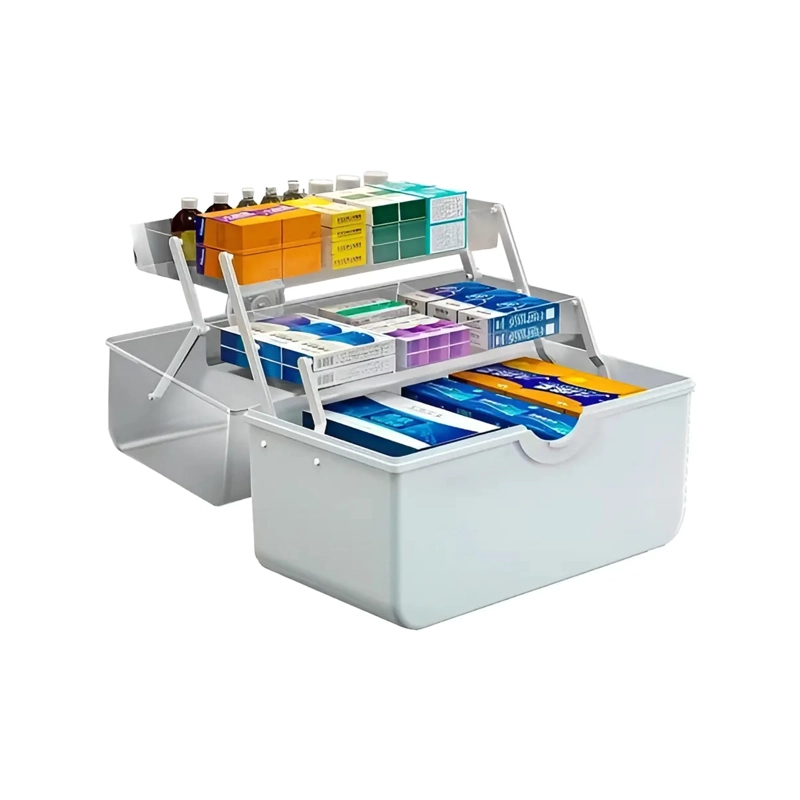 CAJA ORGANIZADORA PLASTICA MULTIUSO COMPARTIMIENTOS PEQUEÑA - 1
