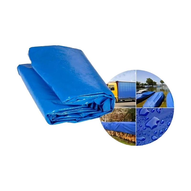 CARPA TOLDO LONA IMPERMEABLE CUBRE AUTOS COBERTOR 4X5 MTS - 1