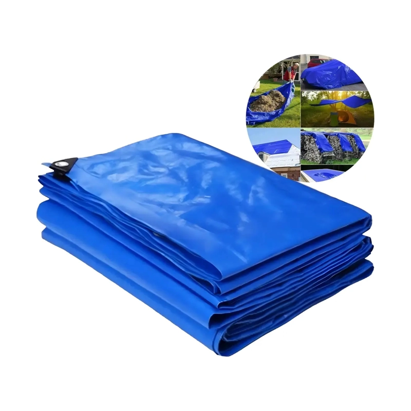 CARPA TOLDO LONA IMPERMEABLE CUBRE AUTOS COBERTOR 4X5 MTS - 5