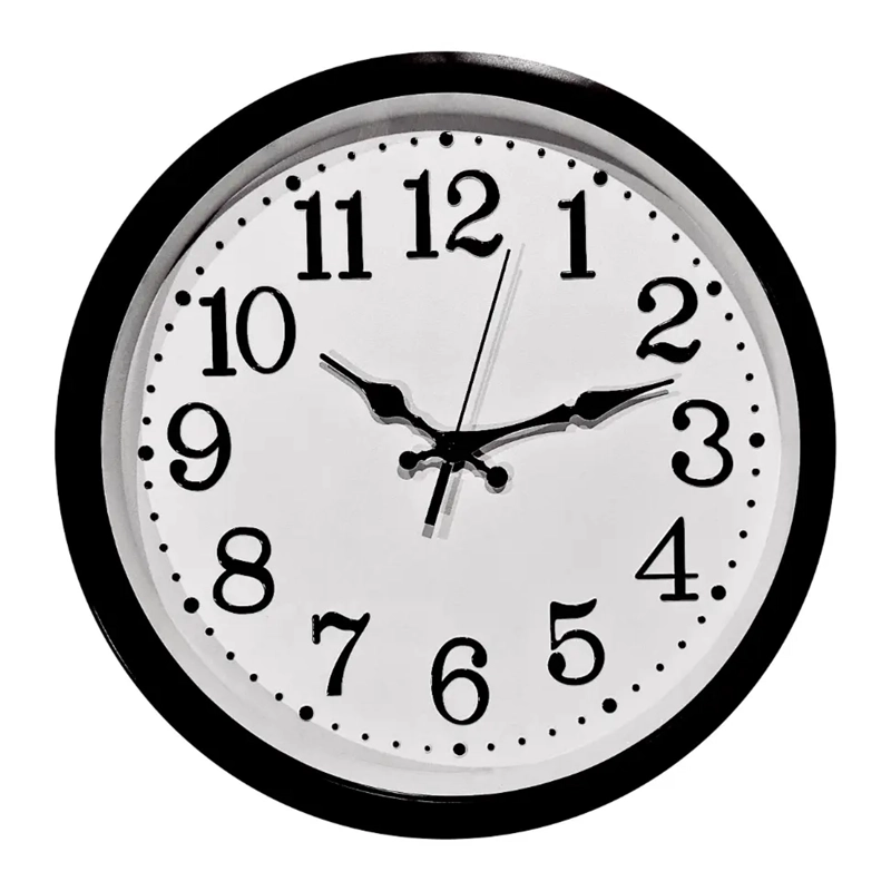 RELOJ PARED GRANDE REDONDO 39CM MURAL DECORATIVO SILENCIOSO - 1