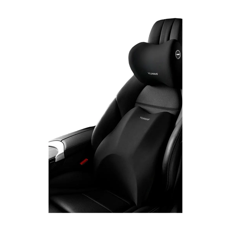 KIT ALMOHADA COJIN CUELLO CERVICAL VIAJE AUTO HOGAR - 1