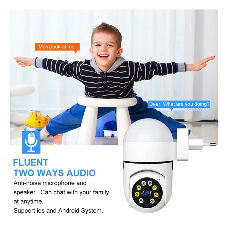 CAMARA WIFI IP MOVIMIENTO ALARMA EXTERIOR ANTI AGUA FULL HD - 2