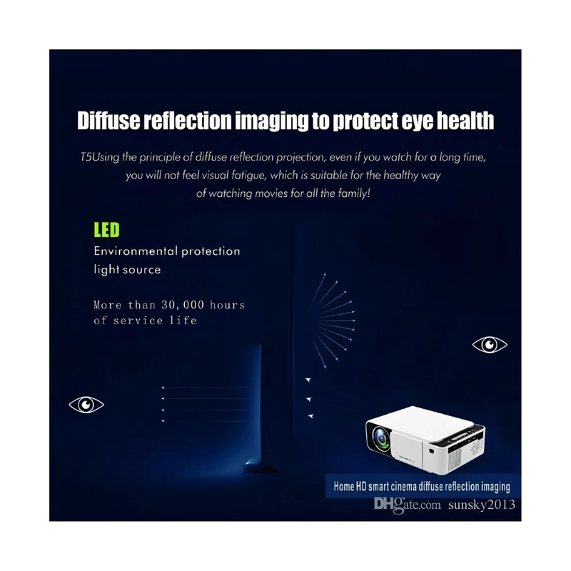 PROYECTOR MINI T5 6500LM - 2
