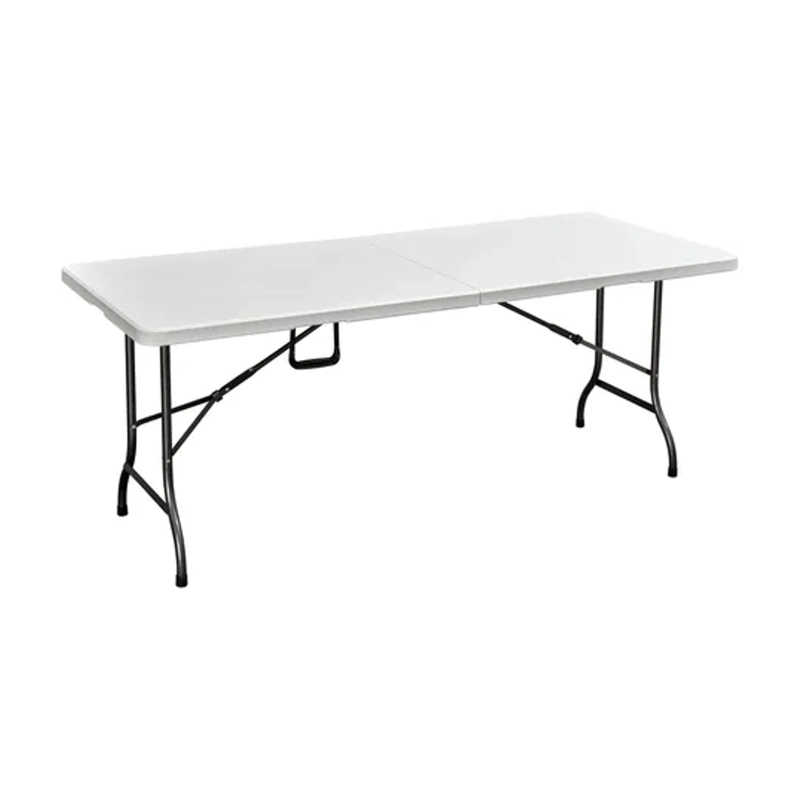 MESA PLEGABLE TIPO MALETA 1.80 MTS PORTATIL TERRAZA CAMPING - 1