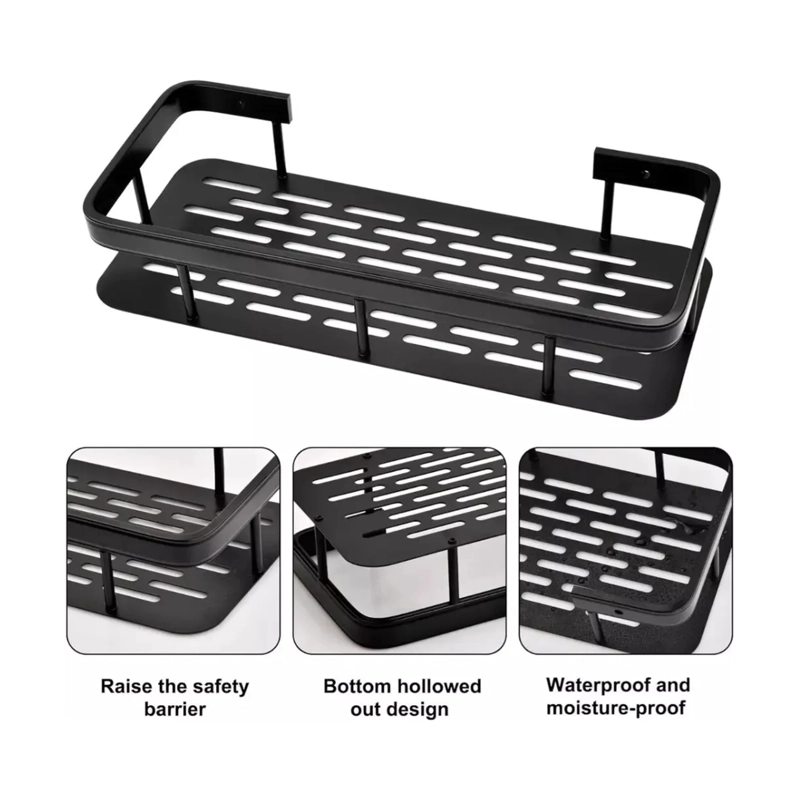 SET X2 ORGANIZADOR DUCHA REPISA PARA DUCHA ACCESORIOS BAÑO - 3
