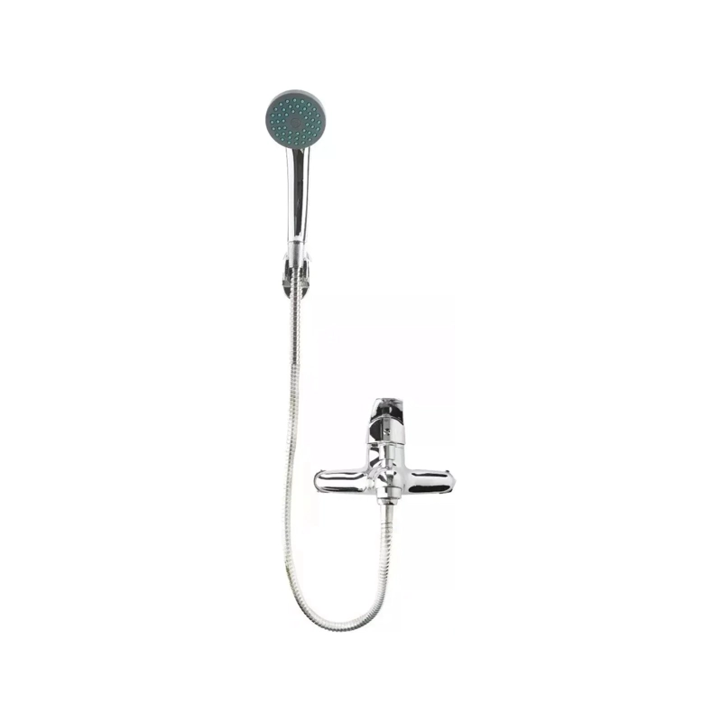 LLAVE MONOMANDO TINA DUCHA CUERPO METALICO CROMADO - 2