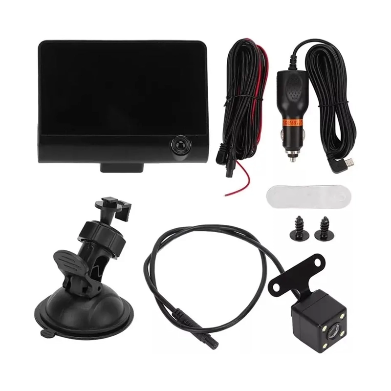CAMARA PARA AUTO 3 EN 1 FRONTAL TRASERA Y TABLERO 1080P HD - 4
