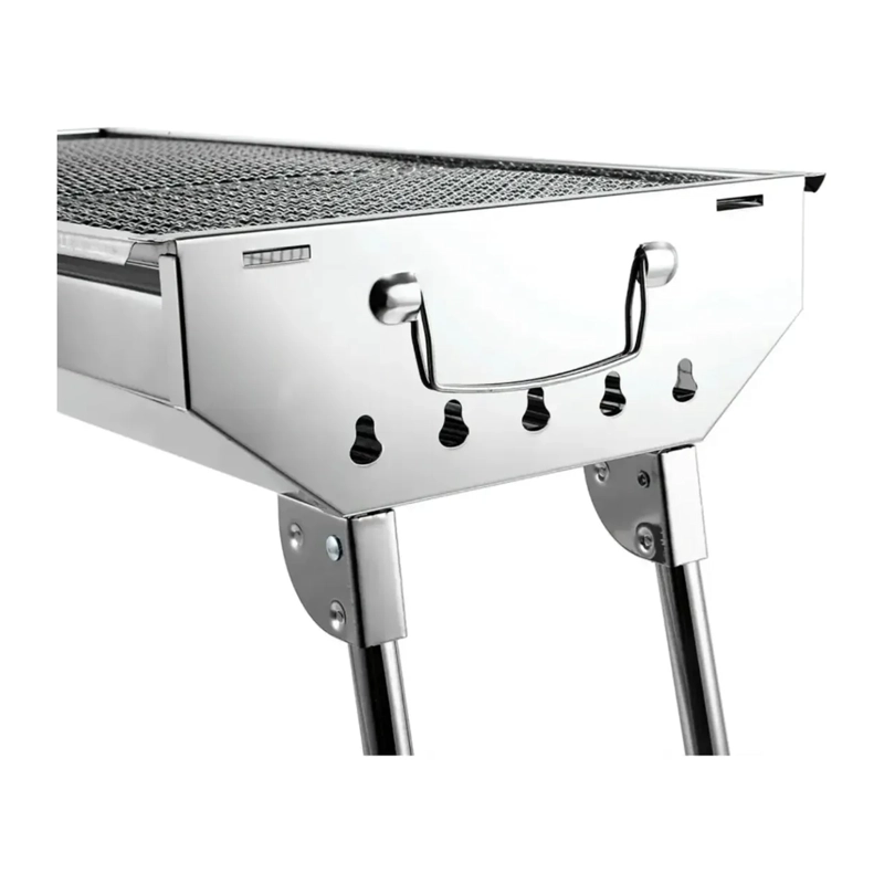 ESTUFA PARRILLA PARRILLERA PLEGABLE BARBACOA ASADO PORTATIL - 2