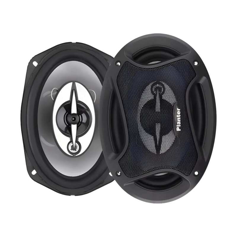 KIT 2 PARLANTES AUTO 6X9 OVALADOS 1000W COAXIAL 3 VIAS - 1