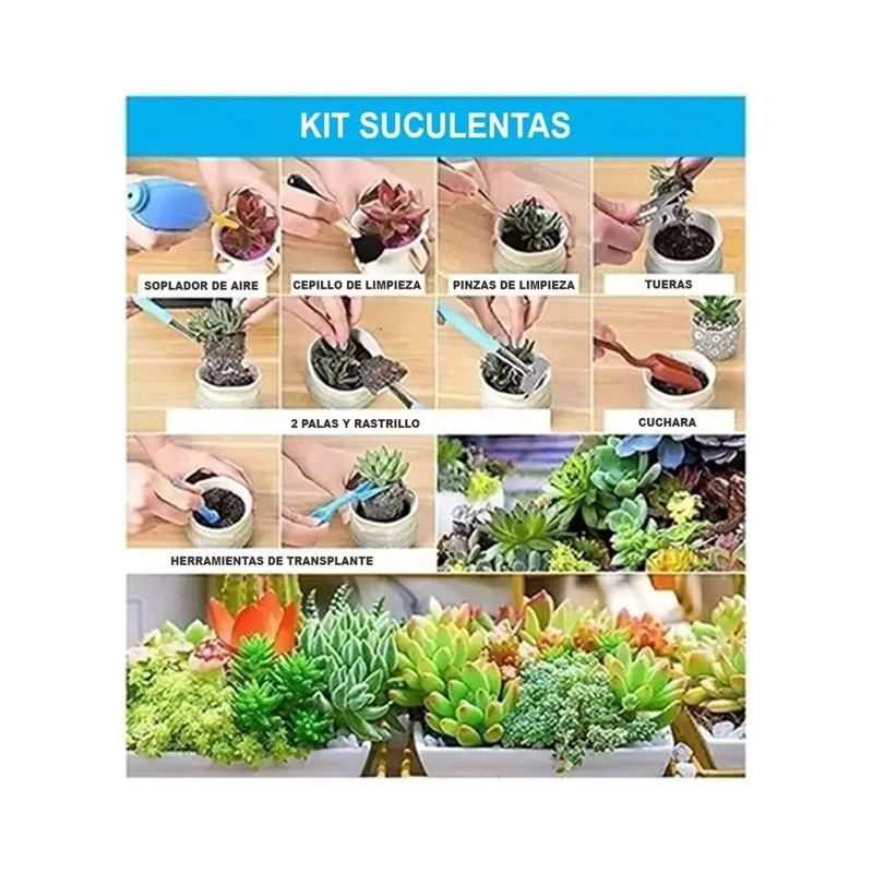 SET 50 PIEZAS CUIDADO DE JARDIN PRO - 2