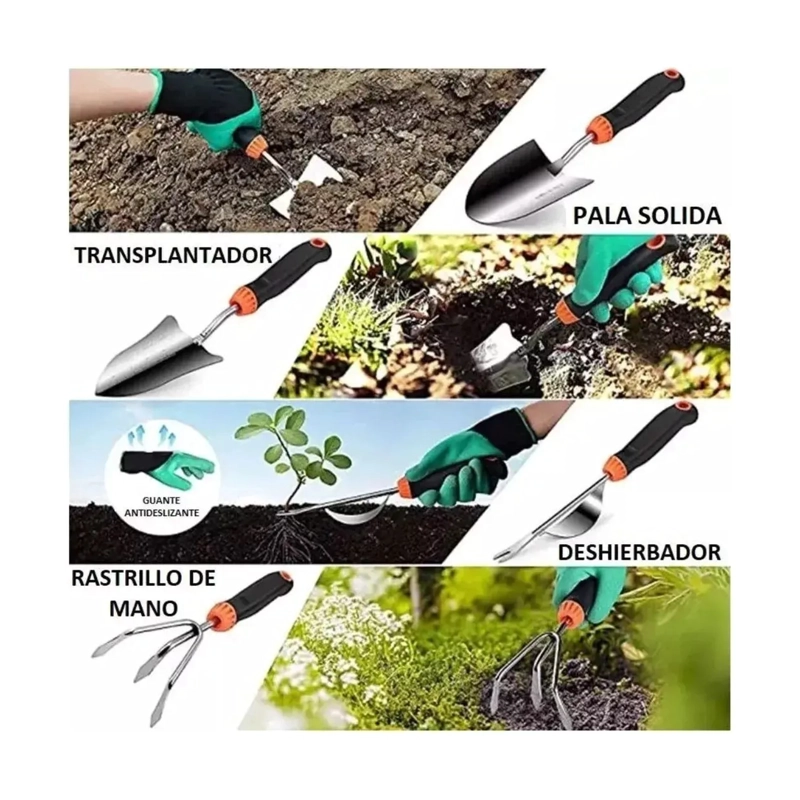 SET 50 PIEZAS CUIDADO DE JARDIN PRO - 4