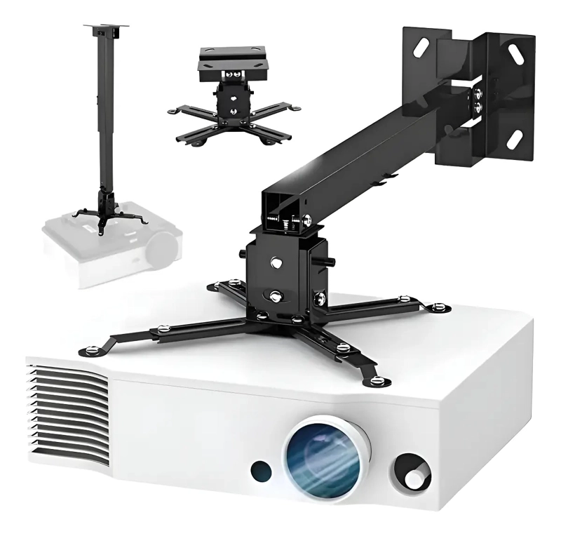 SOPORTE PARA PROYECTOR CON BRAZO A TECHO PARED 3 EN 1 - 1