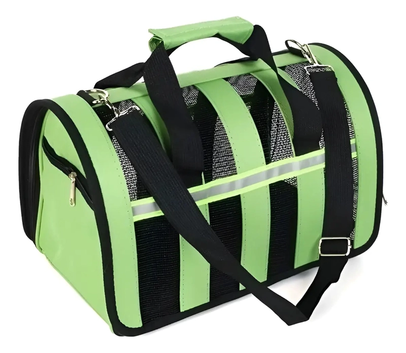 BOLSO TRANSPORTE MASCOTAS TALLA M 41X26X24 MEDIANO MALLA - 1