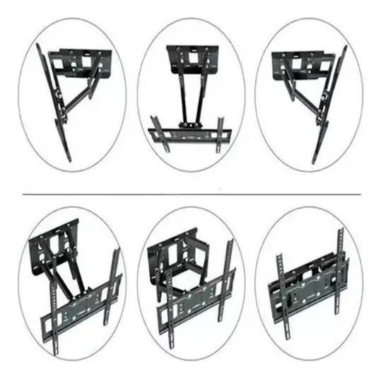 SOPORTE TV DOBLE BRAZO 32 A 85 PULGADAS 50KG - 3