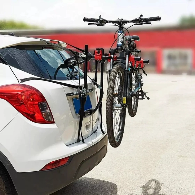 PORTA BICICLETAS TRIPLE AUTOMOVIL PORTABICICLETAS - 5
