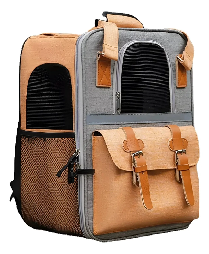 BOLSO MOCHILA PORTA PERROS JAULA TRANSPORTE PERROS GATOS - 1