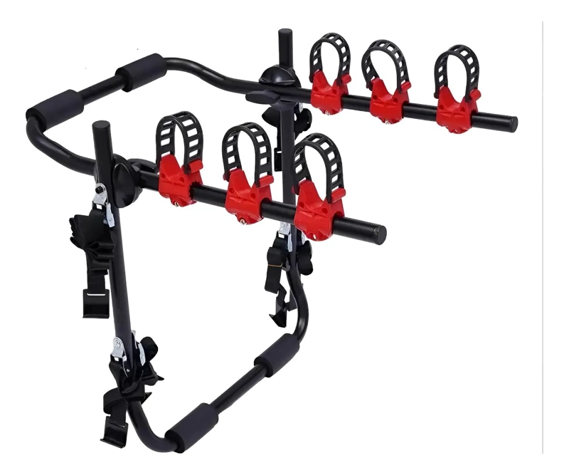 PORTA BICICLETAS TRIPLE AUTOMOVIL PORTABICICLETAS - 1