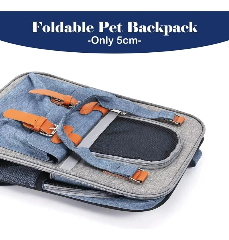 BOLSO MOCHILA PORTA PERROS JAULA TRANSPORTE PERROS GATOS - 3