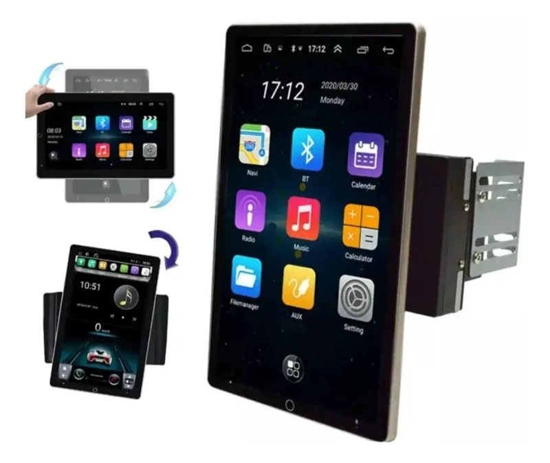 RADIO AUTO ANDROID 1 DIN PANTALLA TOUCH 9'' 4 GB RAM 64 GB - 1