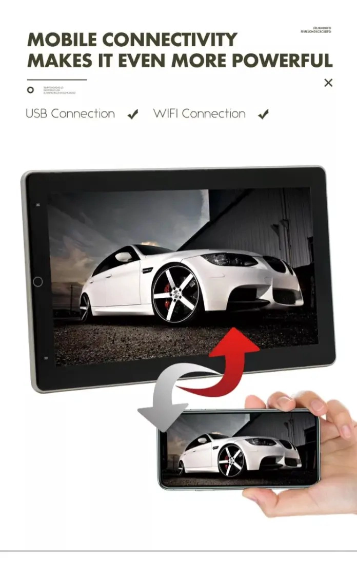RADIO AUTO ANDROID 1 DIN PANTALLA TOUCH 9'' 4 GB RAM 64 GB - 6