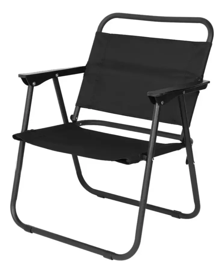 SILLA REFORZADA PLEGABLE PORTATIL PARA CAMPING - 2