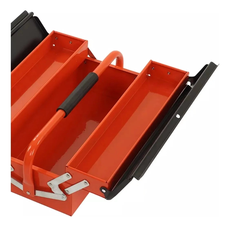 CAJA HERRAMIENTA ARTICULADA METALICA 45X15CM ALMACENAMIENTO - 3