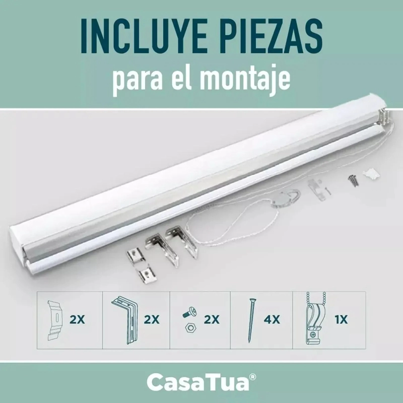 CORTINA ROLLER DUO ZEBRA DIA Y NOCHE 100X120CM - 3