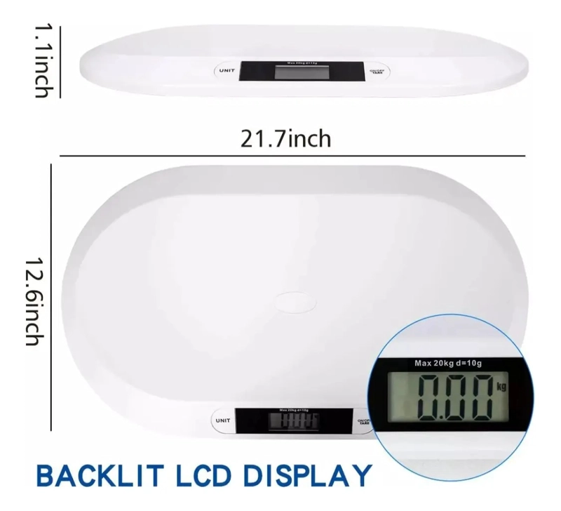 BALANZA DIGITAL PARA BEBE S Y NIÑOS PEDIATRICA 20KG - 2