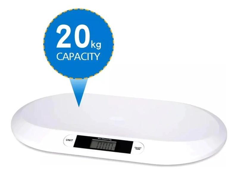 BALANZA DIGITAL PARA BEBE S Y NIÑOS PEDIATRICA 20KG - 6