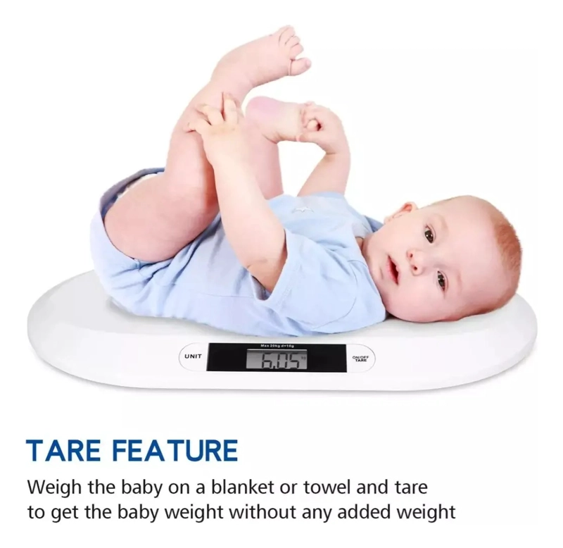 BALANZA DIGITAL PARA BEBE S Y NIÑOS PEDIATRICA 20KG - 8